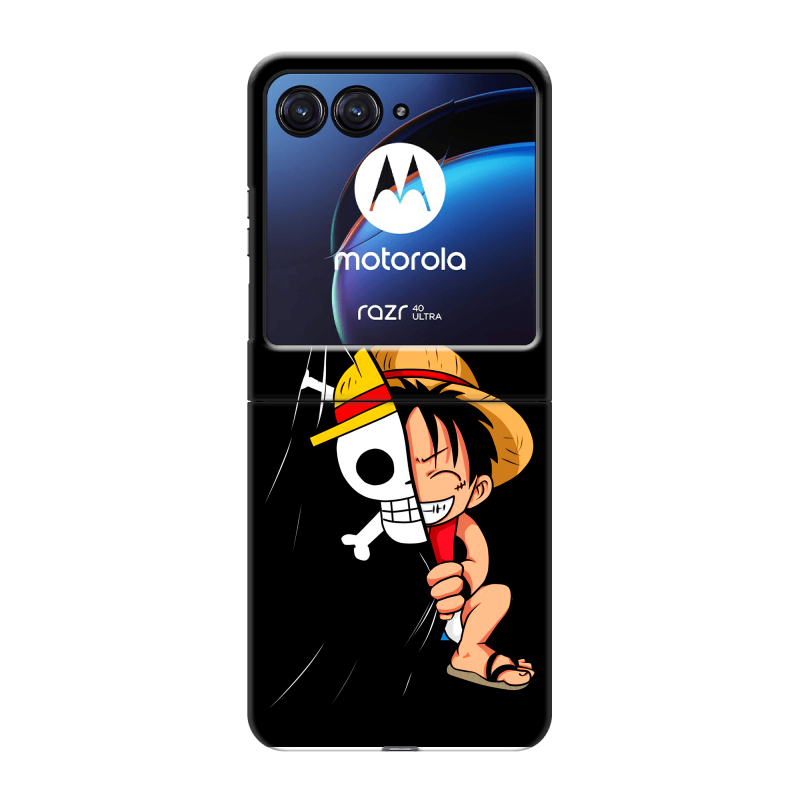 Пластиковый чехол на Motorola Razr 40 Ultra с принтом One Piece Ван Пис Пластиковый чехол на Motorola Razr 40 Ultra с принтом One Piece Ван Пис