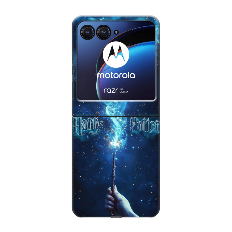 Пластиковый чехол на Motorola Razr 40 Ultra с принтом Harry Potter Гарри Поттер Пластиковый чехол на Motorola Razr 40 Ultra с принтом Harry Potter Гарри Поттер