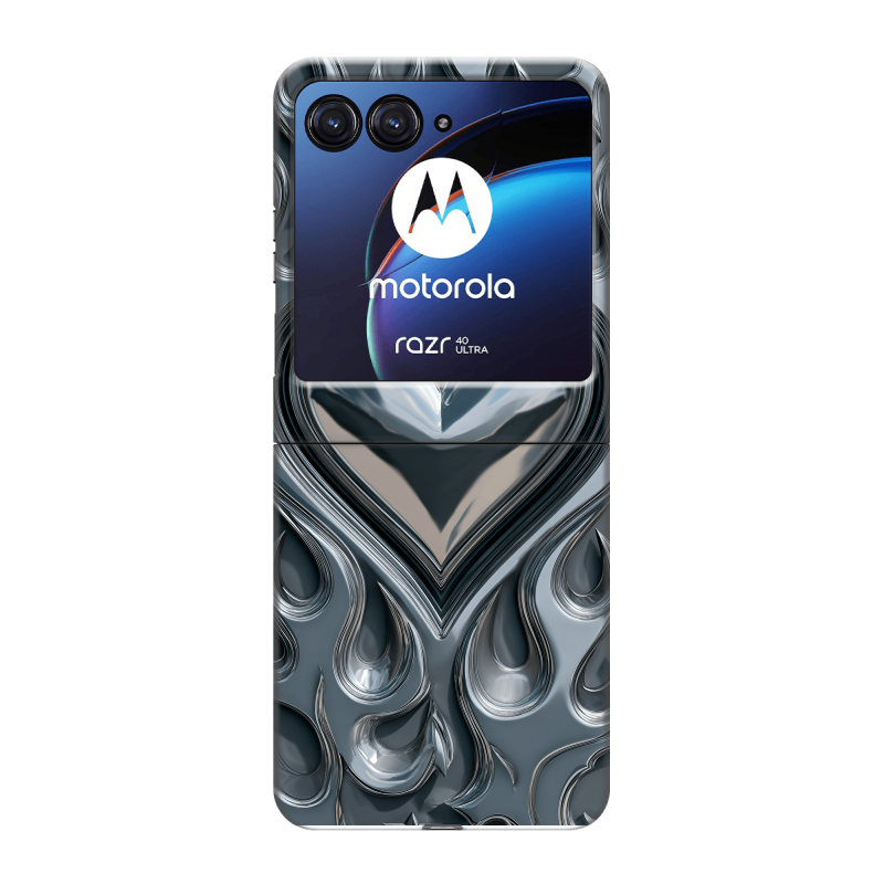 Пластиковый чехол на Motorola Razr 40 Ultra с принтом Y2K Пластиковый чехол на Motorola Razr 40 Ultra с принтом Y2K