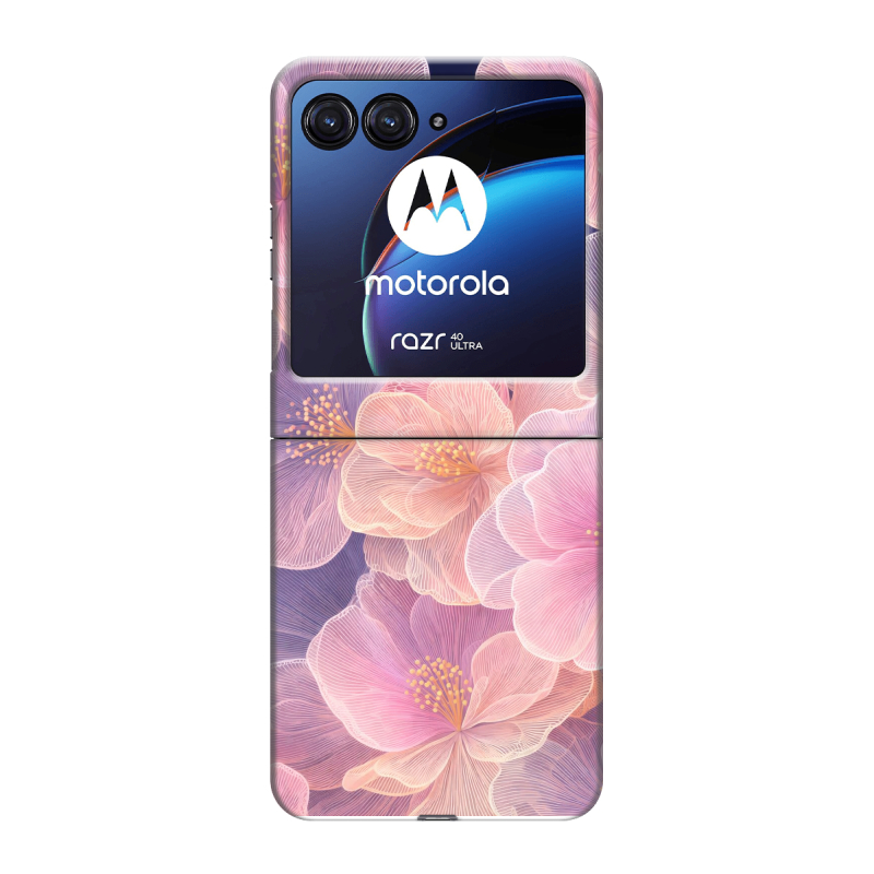Пластиковый чехол на Motorola Razr 40 Ultra с принтом женский Пластиковый чехол на Motorola Razr 40 Ultra с принтом женский