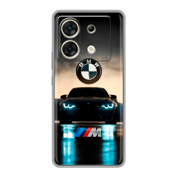 Силиконовый чехол на Infinix Zero 30 5G с принтом БМВ BMW Силиконовый чехол на Infinix Zero 30 5G с принтом БМВ BMW