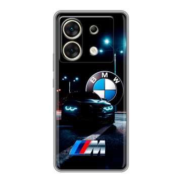 Силиконовый чехол на Infinix Zero 30 5G с принтом БМВ BMW Силиконовый чехол на Infinix Zero 30 5G с принтом БМВ BMW