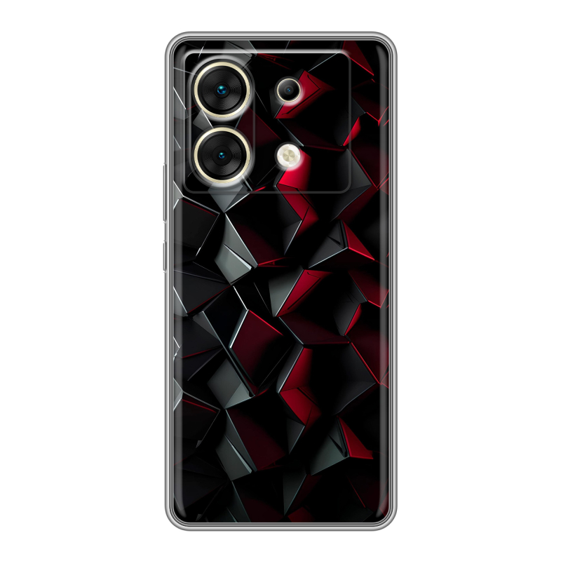 Силиконовый чехол на Infinix Zero 30 5G с принтом Абстракция Силиконовый чехол на Infinix Zero 30 5G с принтом Абстракция