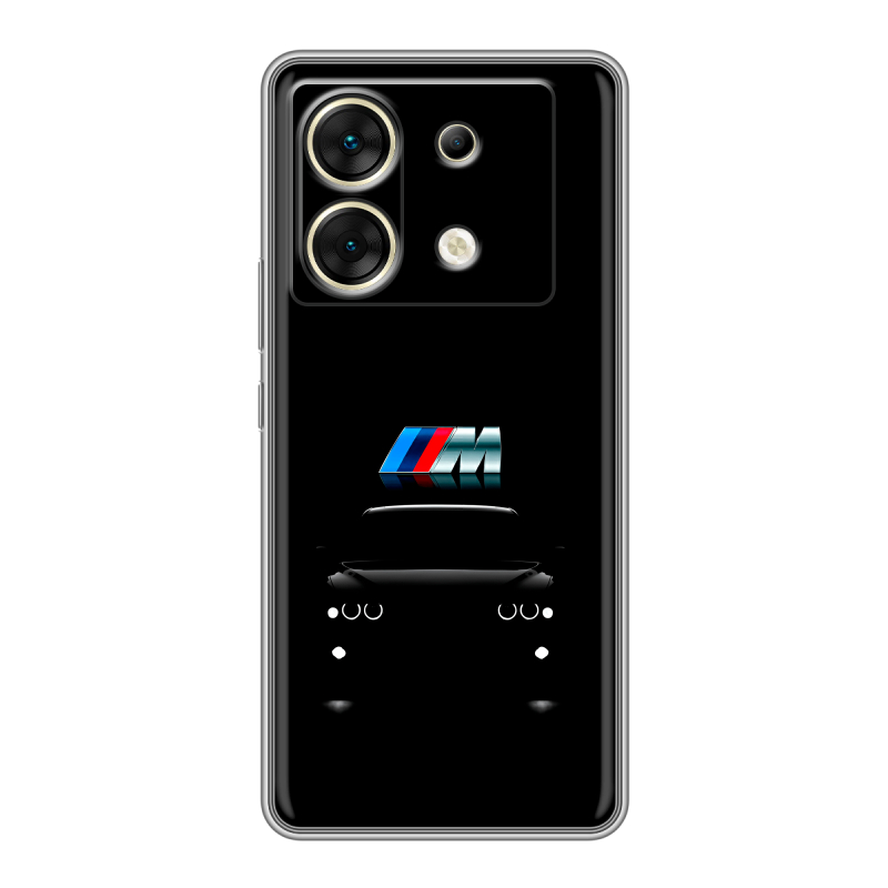 Силиконовый чехол на Infinix Zero 30 5G с принтом БМВ BMW Силиконовый чехол на Infinix Zero 30 5G с принтом БМВ BMW