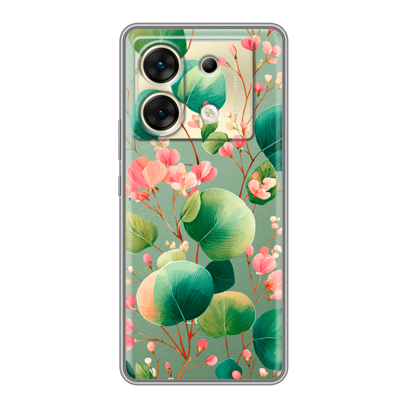Силиконовый чехол на Infinix Zero 30 5G с принтом женский Силиконовый чехол на Infinix Zero 30 5G с принтом женский