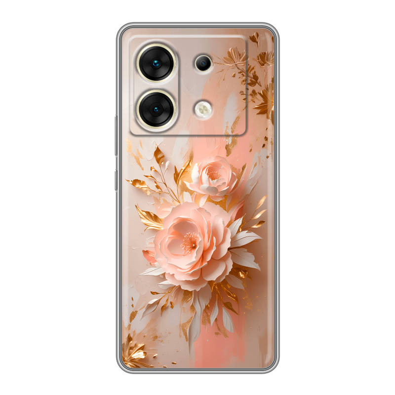 Силиконовый чехол на Infinix Zero 30 5G с принтом женский Силиконовый чехол на Infinix Zero 30 5G с принтом женский