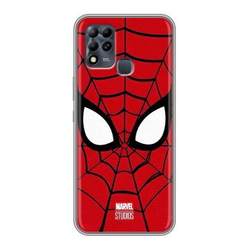 Силиконовый чехол на Infinix Hot 11 G37 с принтом человек паук spiderman Силиконовый чехол на Infinix Hot 11 G37 с принтом человек паук spiderman