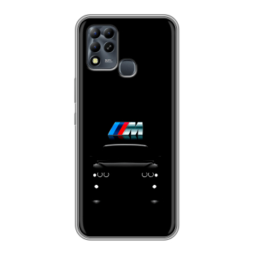 Силиконовый чехол на Infinix Hot 11 G37 с принтом БМВ BMW Силиконовый чехол на Infinix Hot 11 G37 с принтом БМВ BMW