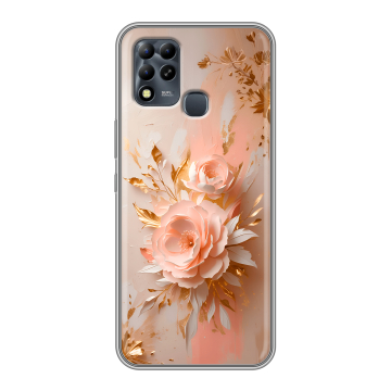 Силиконовый чехол на Infinix Hot 11 G37 с принтом женский Силиконовый чехол на Infinix Hot 11 G37 с принтом женский