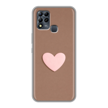 Силиконовый чехол на Infinix Hot 11 G37 с принтом женский