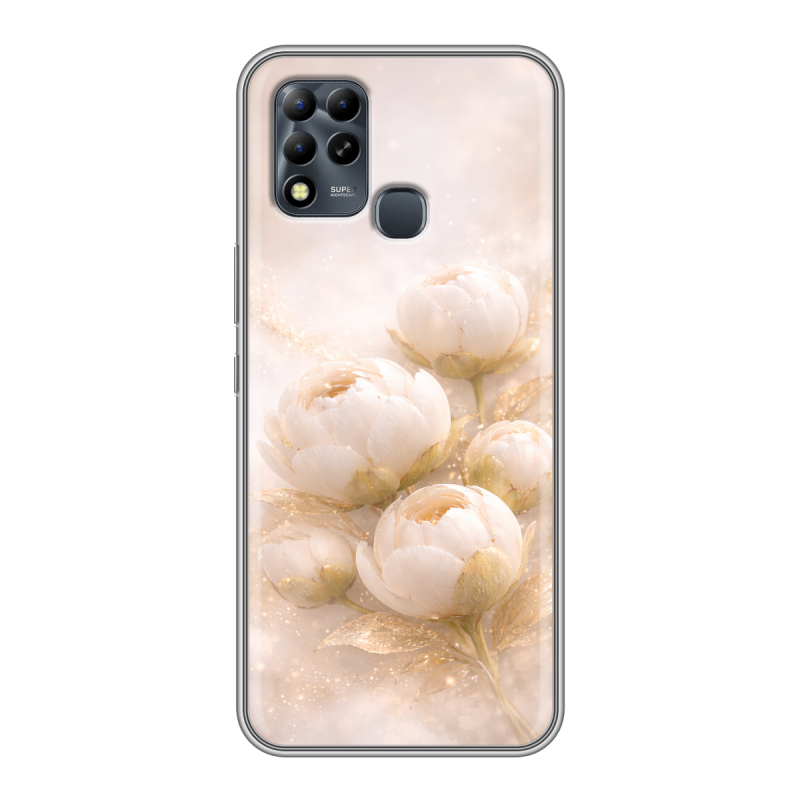 Силиконовый чехол на Infinix Hot 11 G37 с принтом женский Силиконовый чехол на Infinix Hot 11 G37 с принтом женский