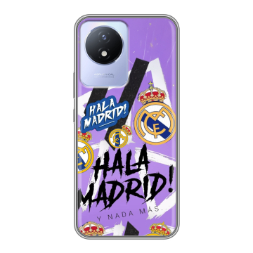 Силиконовый чехол на Vivo Y02A с принтом Real Madrid Реал Мадрид Силиконовый чехол на Vivo Y02A с принтом Real Madrid Реал Мадрид