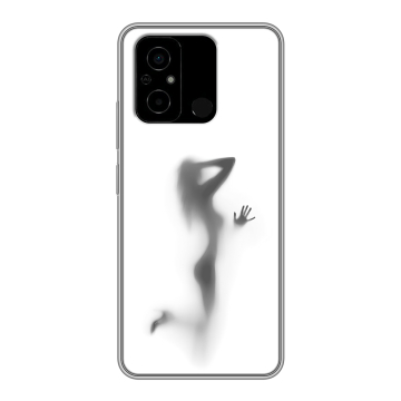 Силиконовый чехол на Xiaomi Poco C55 с принтом Силуэт Силиконовый чехол на Xiaomi Poco C55 с принтом Силуэт