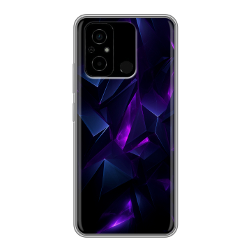 Силиконовый чехол на Xiaomi Poco C55 с принтом Абстракиция Силиконовый чехол на Xiaomi Poco C55 с принтом Абстракиция