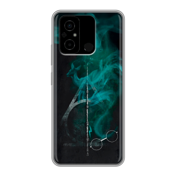 Силиконовый чехол на Xiaomi Poco C55 с принтом Гарри Поттер Harry Potter Силиконовый чехол на Xiaomi Poco C55 с принтом Гарри Поттер Harry Potter
