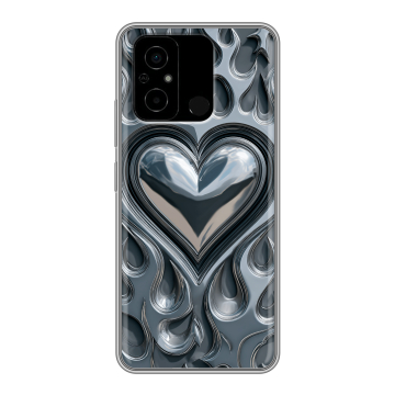 Силиконовый чехол на Xiaomi Poco C55 с принтом Y2K Силиконовый чехол на Xiaomi Poco C55 с принтом Y2K