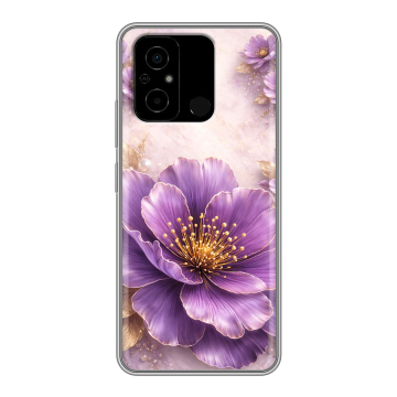 Силиконовый чехол на Xiaomi Poco C55 с принтом женский Силиконовый чехол на Xiaomi Poco C55 с принтом женский