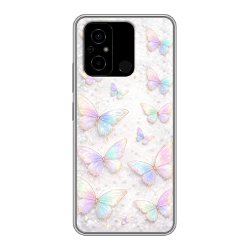 Силиконовый чехол на Xiaomi Poco C55 с принтом женский Силиконовый чехол на Xiaomi Poco C55 с принтом женский