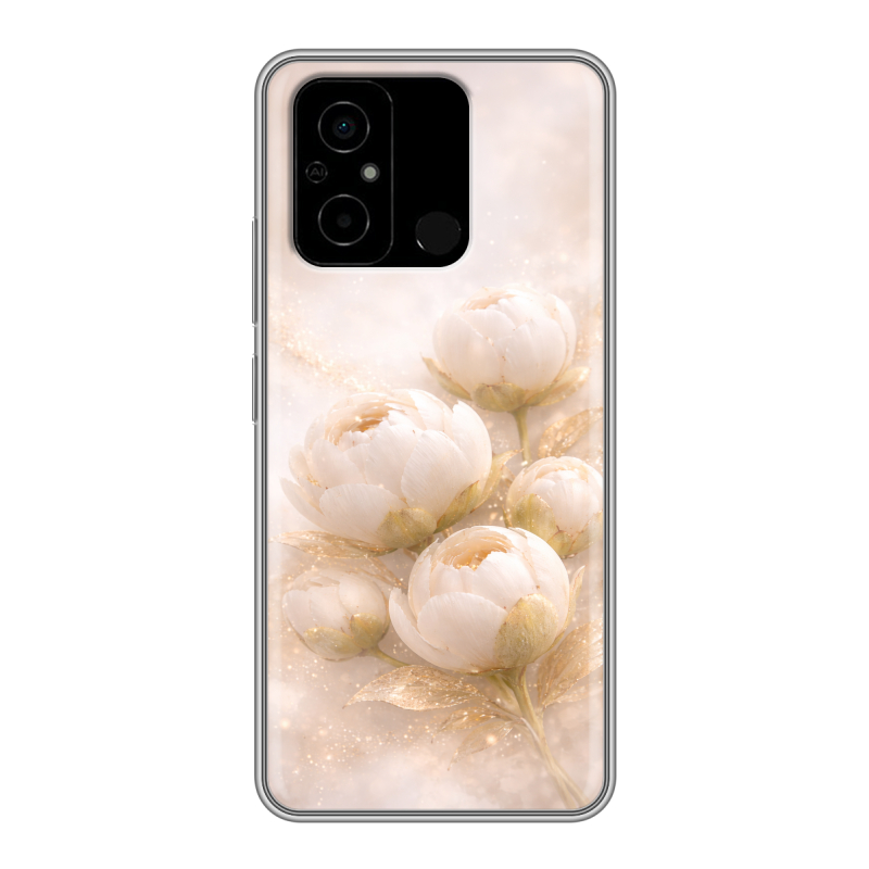 Силиконовый чехол на Xiaomi Poco C55 с принтом женский Силиконовый чехол на Xiaomi Poco C55 с принтом женский