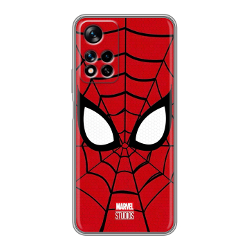 Силиконовый чехол на Xiaomi Redmi Note 11 Pro Plus 5G с принтом человек паук spiderman Силиконовый чехол на Xiaomi Redmi Note 11 Pro Plus 5G с принтом человек паук spiderman
