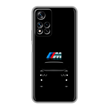 Силиконовый чехол на Xiaomi Redmi Note 11 Pro Plus 5G с принтом БМВ BMW Силиконовый чехол на Xiaomi Redmi Note 11 Pro Plus 5G с принтом БМВ BMW