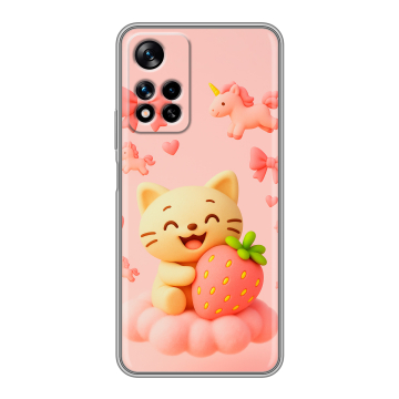 Силиконовый чехол на Xiaomi Redmi Note 11 Pro Plus 5G с принтом для девочек Силиконовый чехол на Xiaomi Redmi Note 11 Pro Plus 5G с принтом для девочек