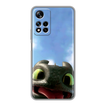 Силиконовый чехол на Xiaomi Redmi Note 11 Pro Plus 5G с принтом Как приручить дракона Силиконовый чехол на Xiaomi Redmi Note 11 Pro Plus 5G с принтом Как приручить дракона