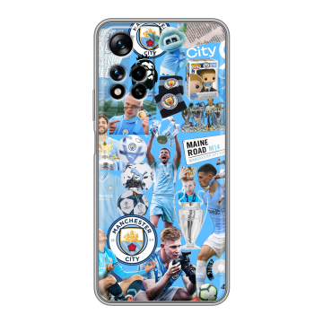 Силиконовый чехол на Xiaomi Redmi Note 11 Pro Plus 5G с принтом Man City Манчестер Сити Силиконовый чехол на Xiaomi Redmi Note 11 Pro Plus 5G с принтом Man City Манчестер Сити