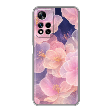 Силиконовый чехол на Xiaomi Redmi Note 11 Pro Plus 5G с принтом женский Силиконовый чехол на Xiaomi Redmi Note 11 Pro Plus 5G с принтом женский