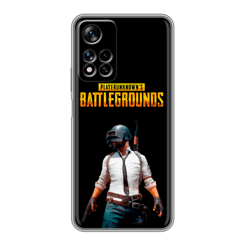 Силиконовый чехол на Xiaomi Redmi Note 11 Pro Plus 5G с принтом PUGB ПАГБ Силиконовый чехол на Xiaomi Redmi Note 11 Pro Plus 5G с принтом PUGB ПАГБ