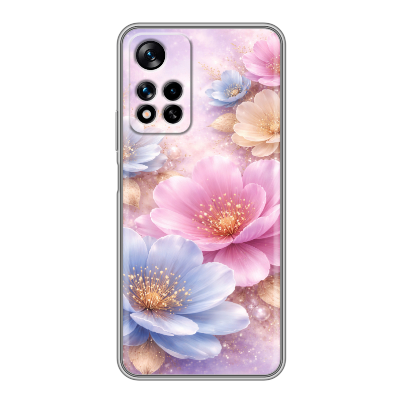 Силиконовый чехол на Xiaomi Redmi Note 11 Pro Plus 5G с принтом женский Силиконовый чехол на Xiaomi Redmi Note 11 Pro Plus 5G с принтом женский