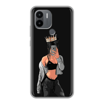 Силиконовый чехол на Xiaomi Poco C50 с принтом Женские принты Силиконовый чехол на Xiaomi Poco C50 с принтом Женские принты