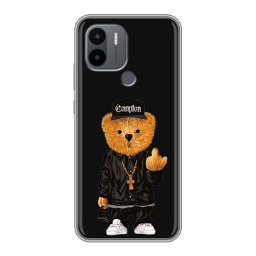 Силиконовый чехол на Xiaomi Poco C50 с принтом Мишка Силиконовый чехол на Xiaomi Poco C50 с принтом Мишка