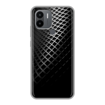 Силиконовый чехол на Xiaomi Poco C50 с принтом Текстура металла Силиконовый чехол на Xiaomi Poco C50 с принтом Текстура металла