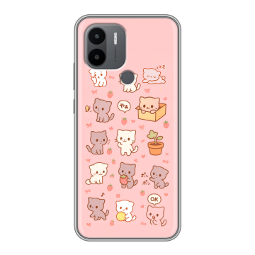 Силиконовый чехол на Xiaomi Poco C50 с принтом Hello Kitty Хелоу Кити Силиконовый чехол на Xiaomi Poco C50 с принтом Hello Kitty Хелоу Кити