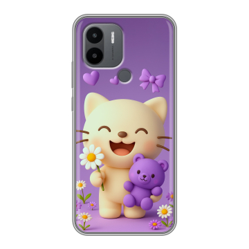 Силиконовый чехол на Xiaomi Poco C50 с принтом для девочек Силиконовый чехол на Xiaomi Poco C50 с принтом для девочек