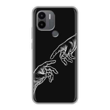 Силиконовый чехол на Xiaomi Poco C50 с принтом Сотворение мира