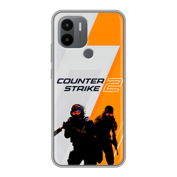 Силиконовый чехол на Xiaomi Poco C50 с принтом Counter Strike Силиконовый чехол на Xiaomi Poco C50 с принтом Counter Strike