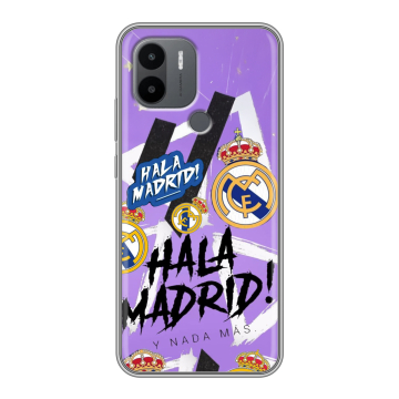 Силиконовый чехол на Xiaomi Poco C50 с принтом Real Madrid Реал Мадрид Силиконовый чехол на Xiaomi Poco C50 с принтом Real Madrid Реал Мадрид