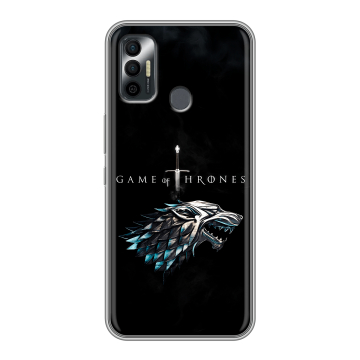 Силиконовый чехол на Tecno Spark 7 с принтом Игра Престолов Game Thrones Силиконовый чехол на Tecno Spark 7 с принтом Игра Престолов Game Thrones