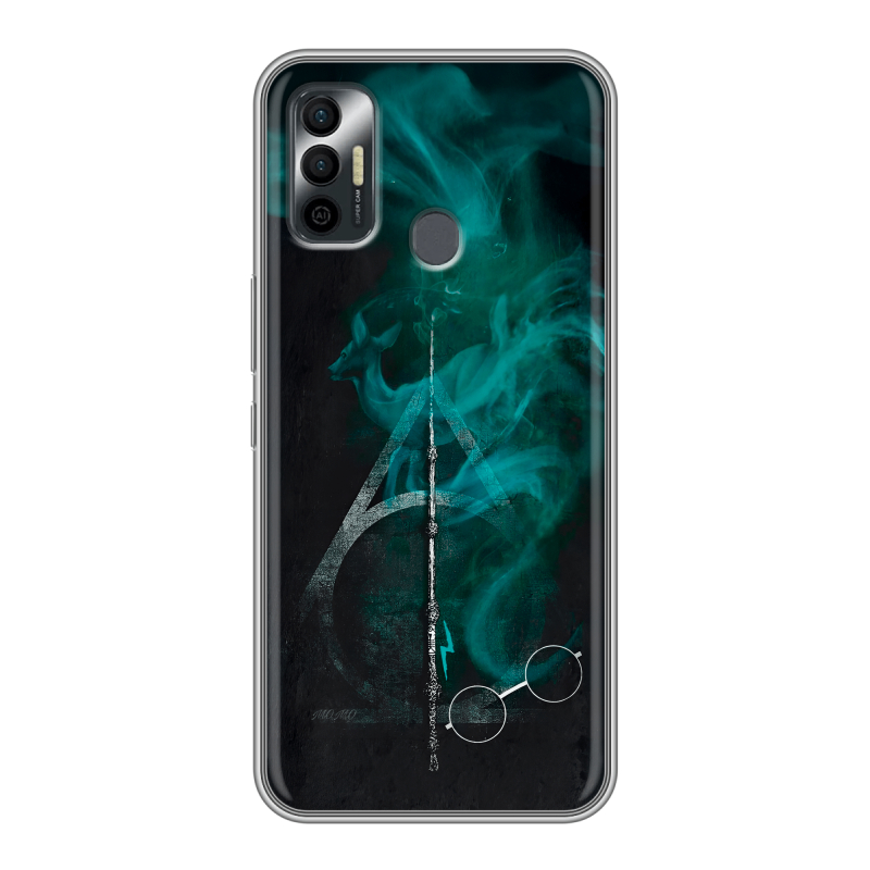Силиконовый чехол на Tecno Spark 7 с принтом Гарри Поттер Harry Potter Силиконовый чехол на Tecno Spark 7 с принтом Гарри Поттер Harry Potter
