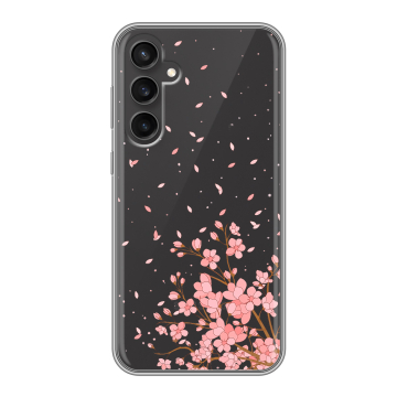 Силиконовый чехол на Samsung Galaxy S23 FE с принтом Ветка сакуры Силиконовый чехол на Samsung Galaxy S23 FE с принтом Ветка сакуры