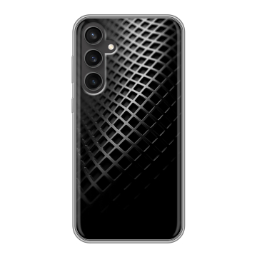 Силиконовый чехол на Samsung Galaxy S23 FE с принтом Текстура металла Силиконовый чехол на Samsung Galaxy S23 FE с принтом Текстура металла