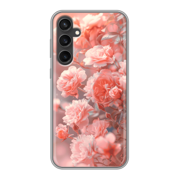 Силиконовый чехол на Samsung Galaxy S23 FE с принтом Розы цветы Силиконовый чехол на Samsung Galaxy S23 FE с принтом Розы цветы