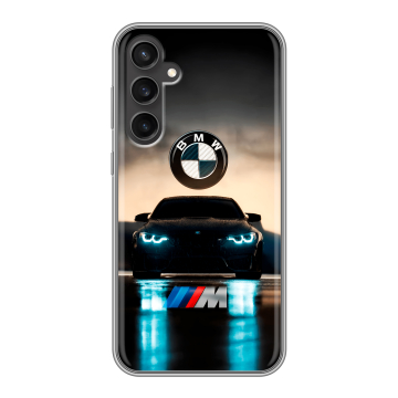 Силиконовый чехол на Samsung Galaxy S23 FE с принтом БМВ BMW Силиконовый чехол на Samsung Galaxy S23 FE с принтом БМВ BMW