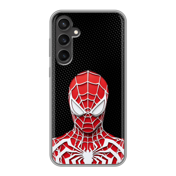 Силиконовый чехол на Samsung Galaxy S23 FE с принтом человек паук spiderman Силиконовый чехол на Samsung Galaxy S23 FE с принтом человек паук spiderman