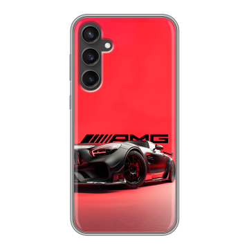 Силиконовый чехол на Samsung Galaxy S23 FE с принтом Мерседес Mercedes AMG Силиконовый чехол на Samsung Galaxy S23 FE с принтом Мерседес Mercedes AMG