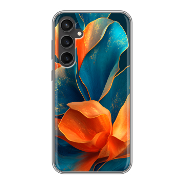 Силиконовый чехол на Samsung Galaxy S23 FE с принтом Цветы Силиконовый чехол на Samsung Galaxy S23 FE с принтом Цветы