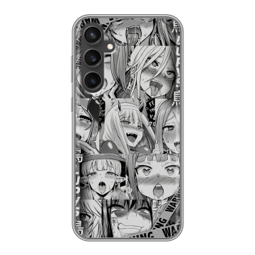 Силиконовый чехол на Samsung Galaxy S23 FE с принтом Ahegao Ахегао Аниме Силиконовый чехол на Samsung Galaxy S23 FE с принтом Ahegao Ахегао Аниме