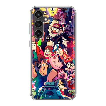 Силиконовый чехол на Samsung Galaxy S23 FE с принтом Gravity Falls Гравити Фолз Силиконовый чехол на Samsung Galaxy S23 FE с принтом Gravity Falls Гравити Фолз